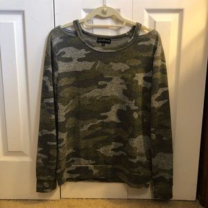 Camo sweater